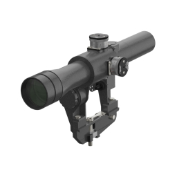 SVD type Riffle Scope with fixed zoom 4x24 - Black