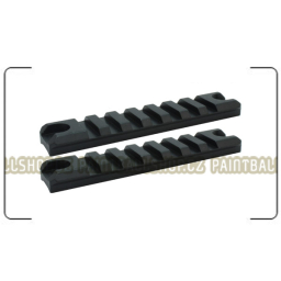 Metal Rail Short - set of 2 (BK)