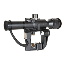 PSO-1 Scope, 4 × 24, illuminated