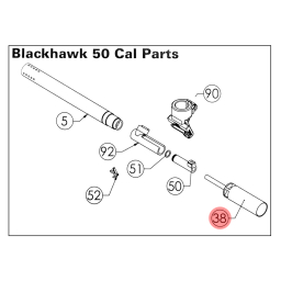 SW-1 part #38 - Power tube/ .50 CAL!