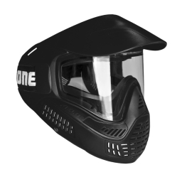 Single Goggle #ONE, Field, Rubber foam - Black