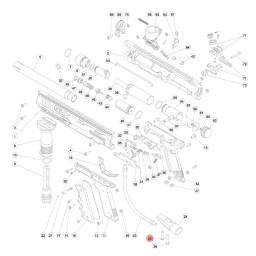 SW-1 Part# 25 Short ASA Screw