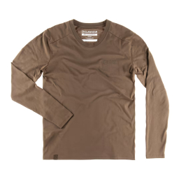 Basic Cotton Shirt long sleeve - Stonegrey Olive