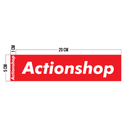 "Actionshop" Sticker