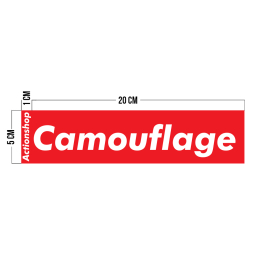 "Camouflage" Sticker