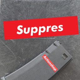 "Suppres" Sticker