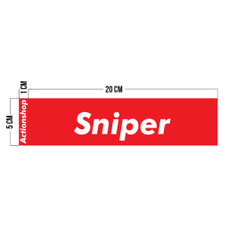 "Sniper" Sticker