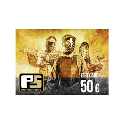 Paintballshop Gift Card - 50 EUR