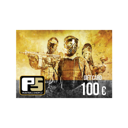 Paintballshop Gift Card - 100 EUR