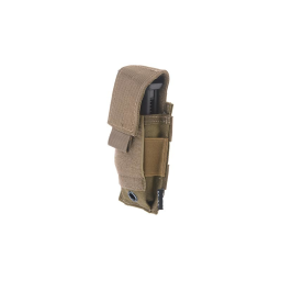 Magazine pouch for one pistol mag, tan