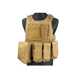 Tactical armour vest type FSBE - tan