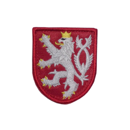 Patch - Czech lion erb color