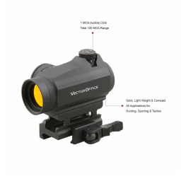 Maverick 1x22 GenII Red Dot Sight, QD mount