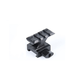 Height RIS Rail with QD Mount - Black