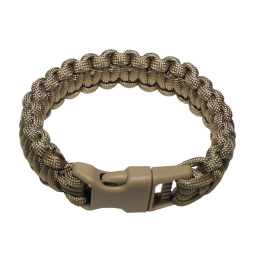 Bracelet paracord, tan