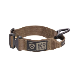 K9 Psí obojek Cobra Bravo s úchytem, 45 mm - Coyote Brown