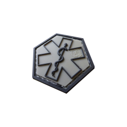 Paramedic Hexagon Patch, 3D