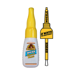 Gorilla Superglue Brush & Nozzle 12g