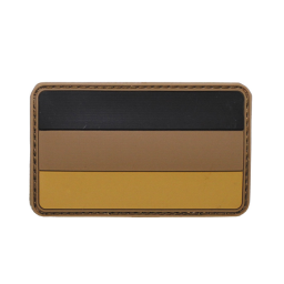 MFH Velcro Patch, Flag GER, 3D, desert tan, silikone, 8x5cm