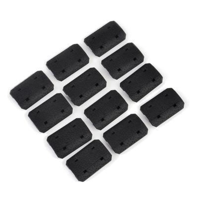 M-LOK Type Rail Covers, 12 pieces                    