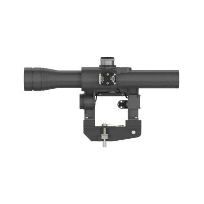                             SVD type Riffle Scope with fixed zoom 4x24 - Black                        