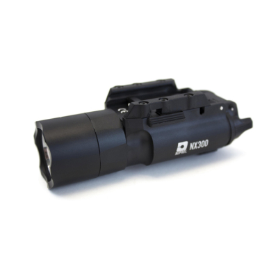 Tactical pistol flashlight, 300L                    