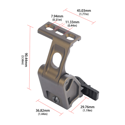                             FAST FTC ET G43 Magnifier Mount                        