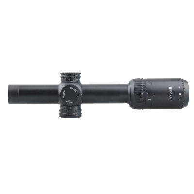                             ZOD VictOptics Riffle Scope 1-4x20 (IR), SFP - Black                        