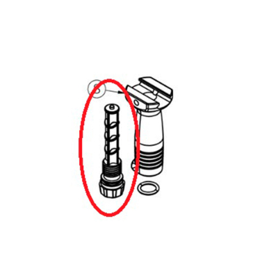 SW-1 Part #09 Foregrip Locking Stem                    