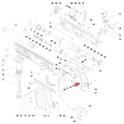 SW-1 Part# 37 Sear Spring                    