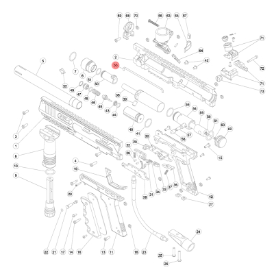 SW-1 Part  #53 connecting rod                    