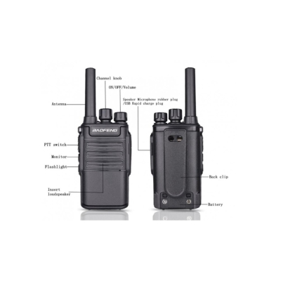                             BAOFENG BF-V8A , UHF 400-470MHz - Black                        