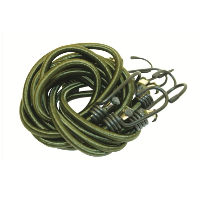 Bungees Elastecated 4 pcs, 100 cm - Olive                    