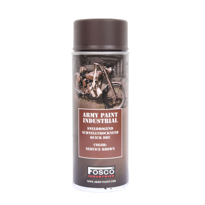 Army barva ve spreji, 400 ml - Service Brown                    