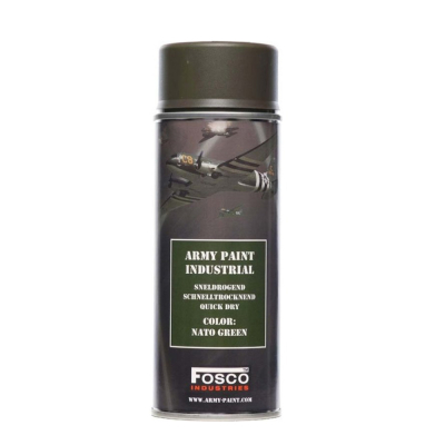 Army barva ve spreji, 400 ml - NATO Green                    