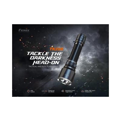                             Tactical Flashlight Fenix TK22R - Black                        