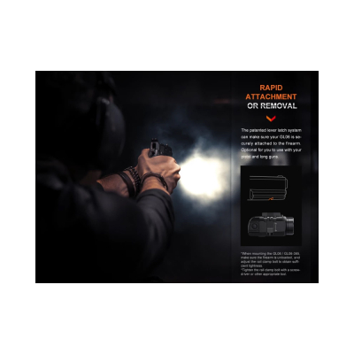                             Pistol Flashlight Fenix GL06 - Black                        