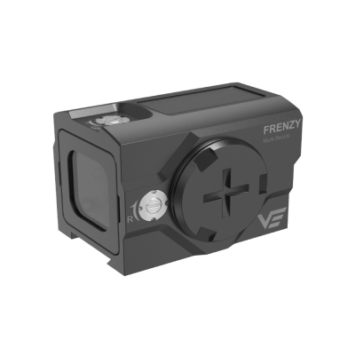                             Frenzy Plus 1x18x20 Enclosed Sight Solar Power Multi-Reticle - Black                        