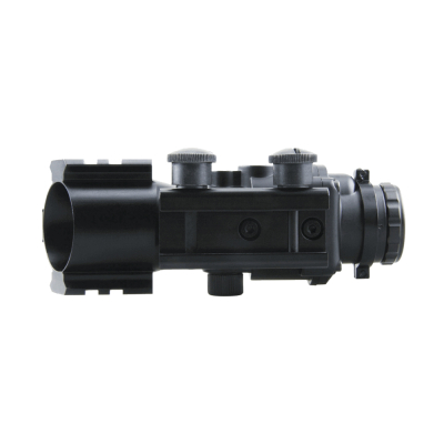                             C1 Fiber Sight 4x32 Prism Riflescope - Black                        