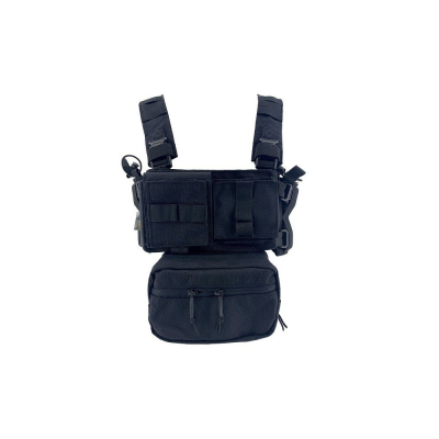 Conquer Mini Chest Rig MPC Series - Black                    