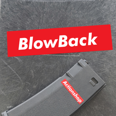 &quot;Blowback&quot; Sticker                    