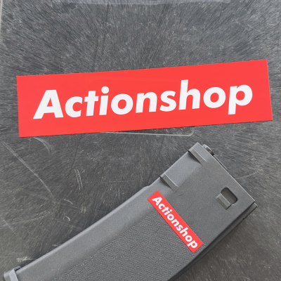 Samolepka &quot;Actionshop&quot;                    