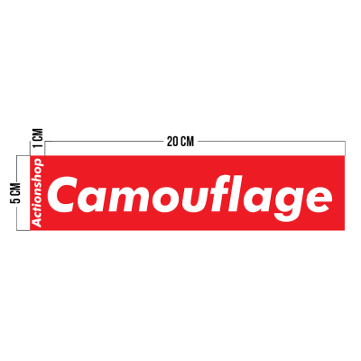                             &quot;Camouflage&quot; Sticker                        