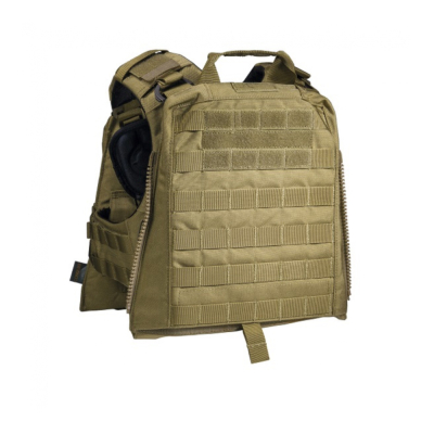                             Tactical vest CONQUER CVS - Tan + FREE Back panel                        