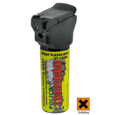 Spray flashlight  POLICE TORNADO 50ml                    