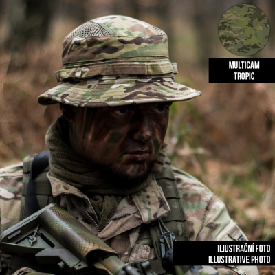                             SCG Klobouk typu Commando- Multicam Tropic                        