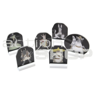                             POLYCARBON Targets (6 pc) DaGrecker® - Western                        