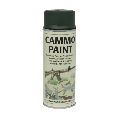 Cammo Paint spray dark green                    