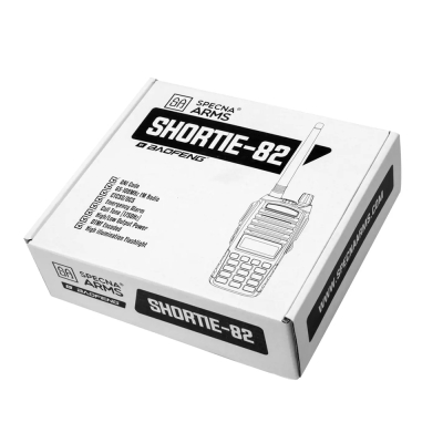                             Manual Dual Band Shortie-82 Radio - (VHF/UHF)                        