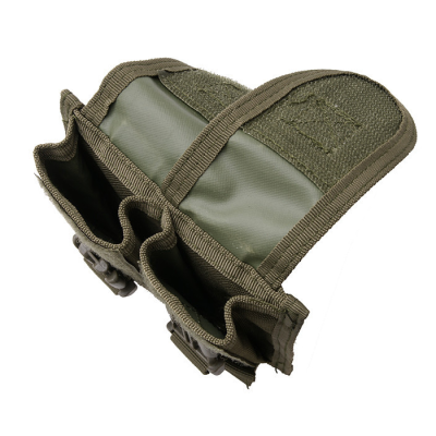                             GFC MOLLE pouch for granate, double, olive                        